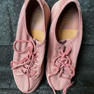 Frye dusty pink sneakers flats